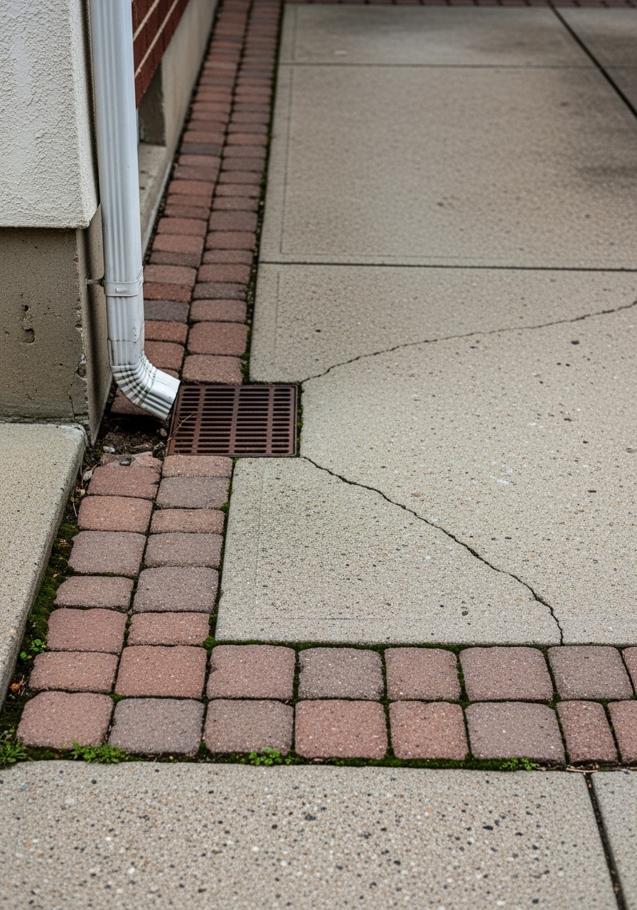 Close-up of a Passaic County property exterior highlighting common maintenance and structural features found in the area.